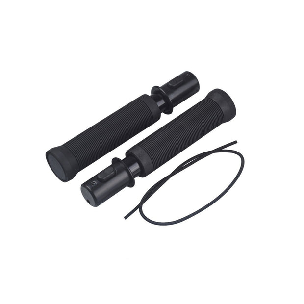 Handgrips with Push Button Sprite Suspension