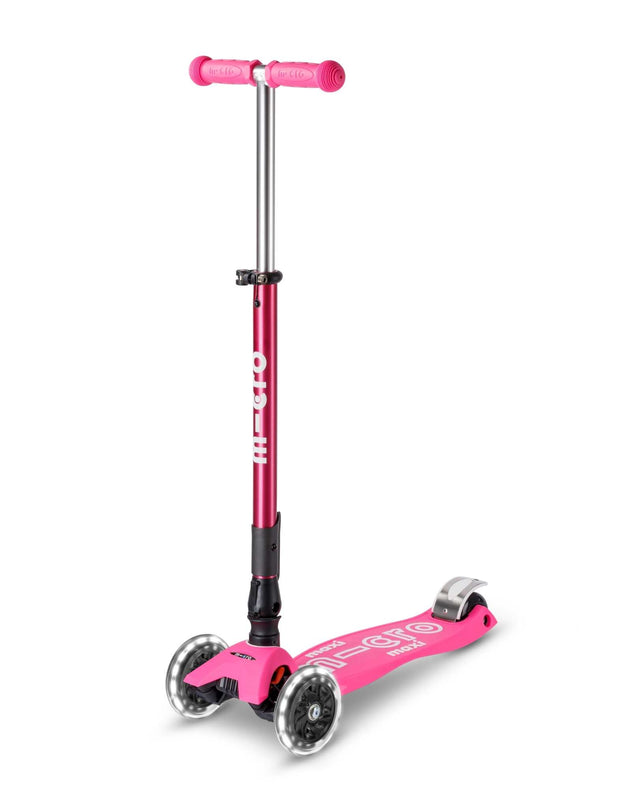 Maxi Micro Deluxe 3-wheel Foldable Scooter LED