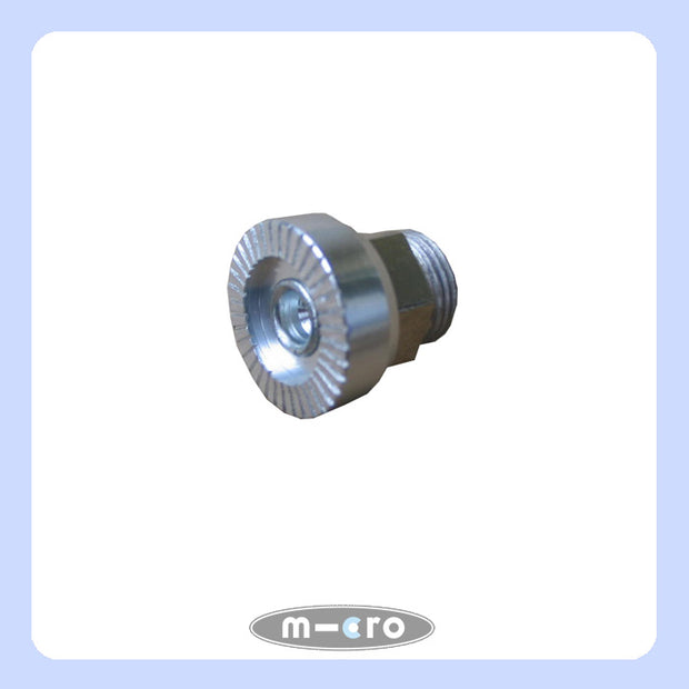 Silver push button