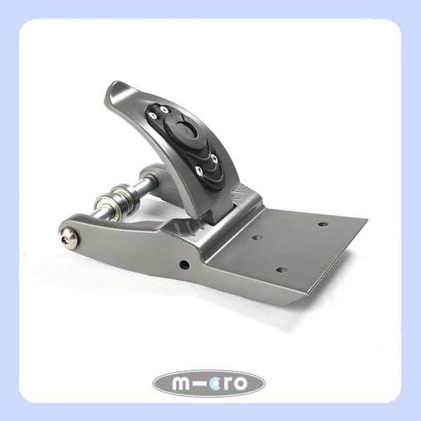 micro kickboard monster grey back part with brake