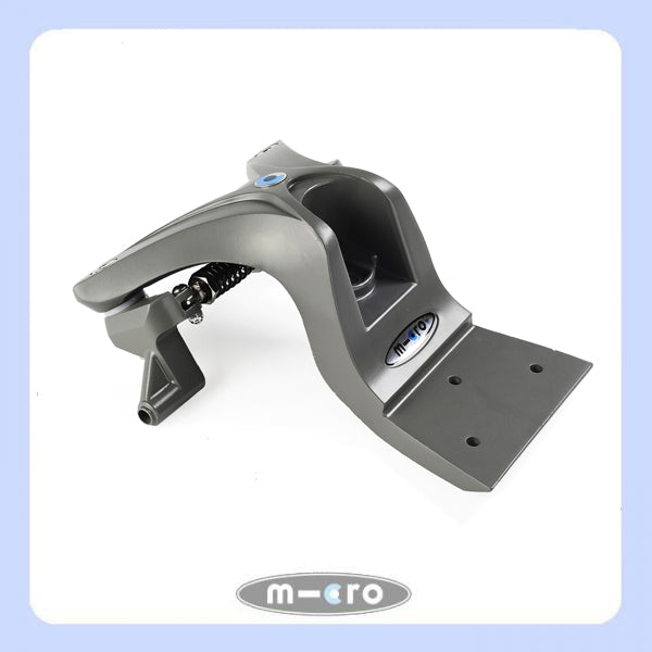 micro kickboard monster grey complete front