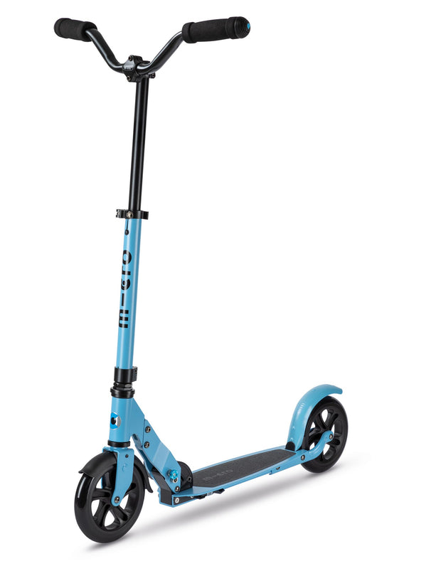 alaskan blue compact speed plus deluxe adult scooter
