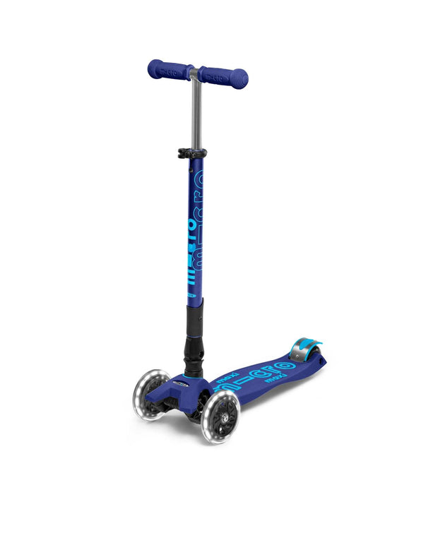 Maxi Micro Deluxe 3-wheel Foldable Scooter LED