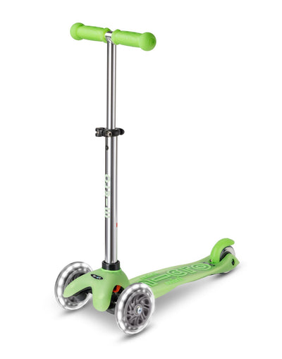 Mini Deluxe Glow LED 3 Wheel Scooter