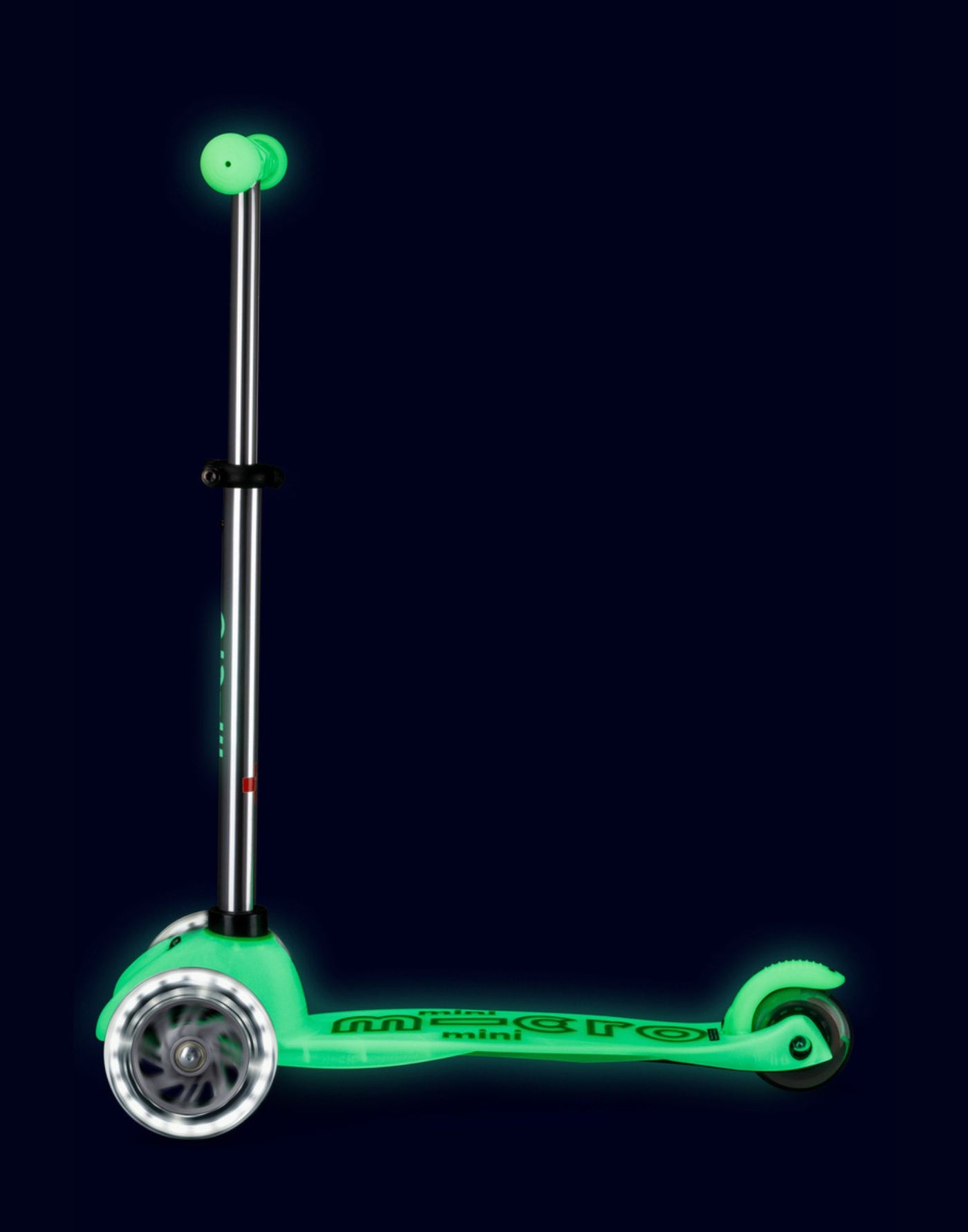 Mini Deluxe Glow LED 3 Wheel Scooter