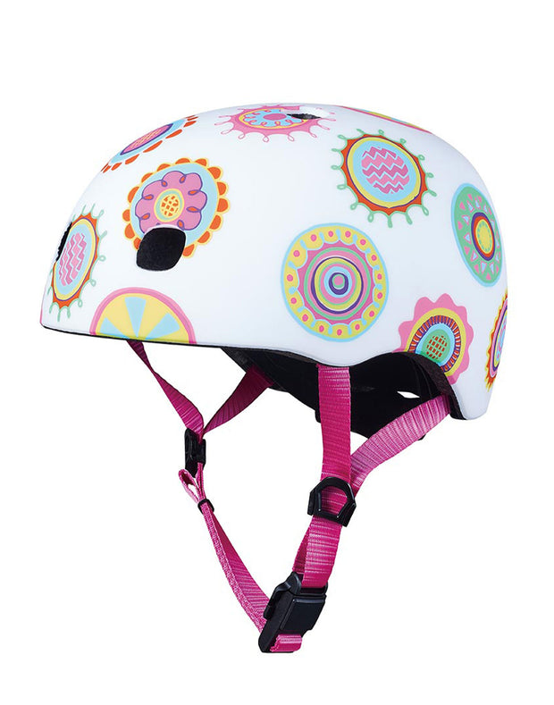 toddler and kids doodle dot pattern helmet