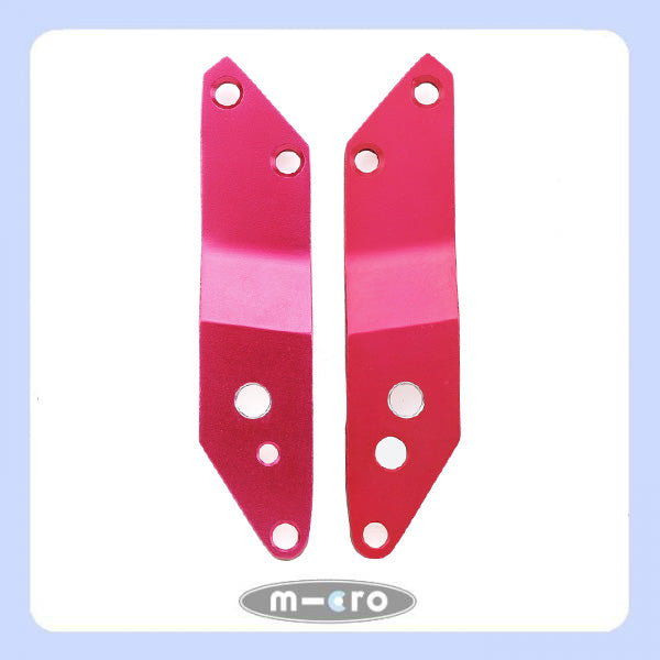 micro sprite raspberry floral holder plates
