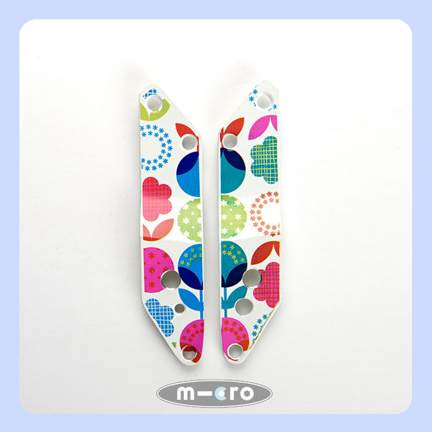 holder plates left right for sprite floral multicolour 