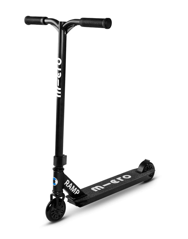 black beginner stunt ramp freestyle scooter