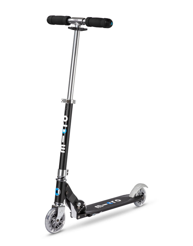 black sprite kids 2 wheel scooter
