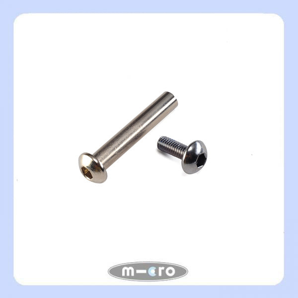 micro suspension axle back wheel 