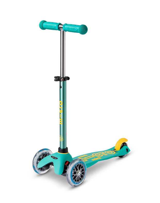 mint eco mini deluxe scooter front angle